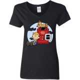 T-Shirts Black / S Dogmuts Women's V-Neck T-Shirt