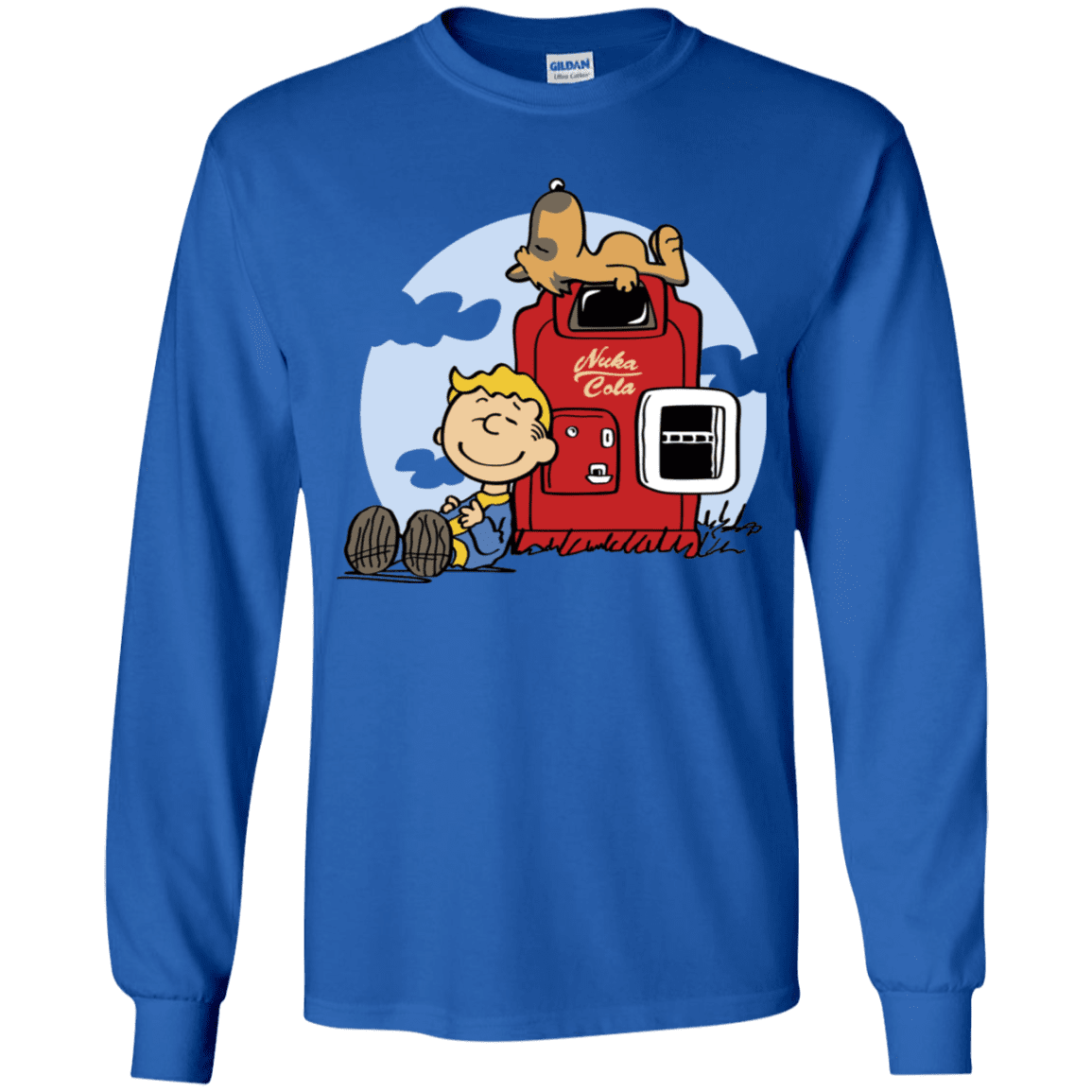 T-Shirts Royal / YS Dogmuts Youth Long Sleeve T-Shirt