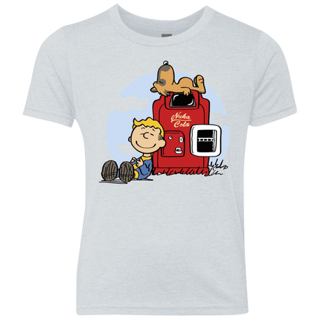 T-Shirts Heather White / YXS Dogmuts Youth Triblend T-Shirt