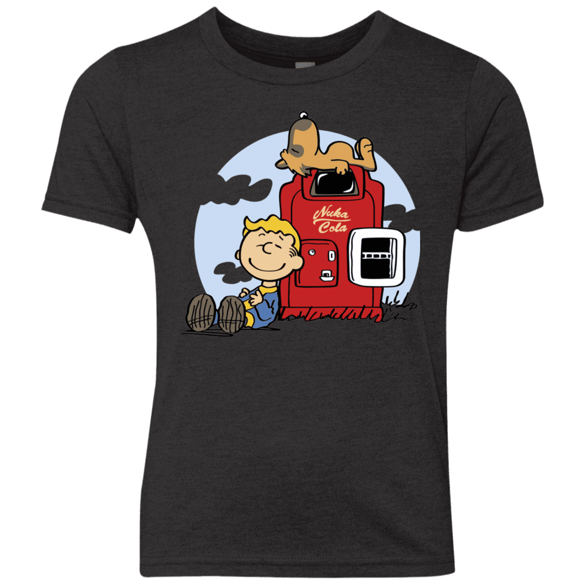 T-Shirts Vintage Black / YXS Dogmuts Youth Triblend T-Shirt