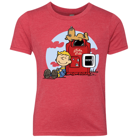 T-Shirts Vintage Red / YXS Dogmuts Youth Triblend T-Shirt