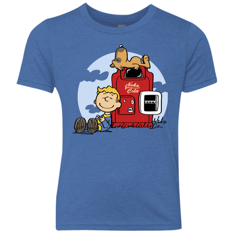 T-Shirts Vintage Royal / YXS Dogmuts Youth Triblend T-Shirt