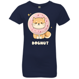 T-Shirts Midnight Navy / YXS Dognut Girls Premium T-Shirt