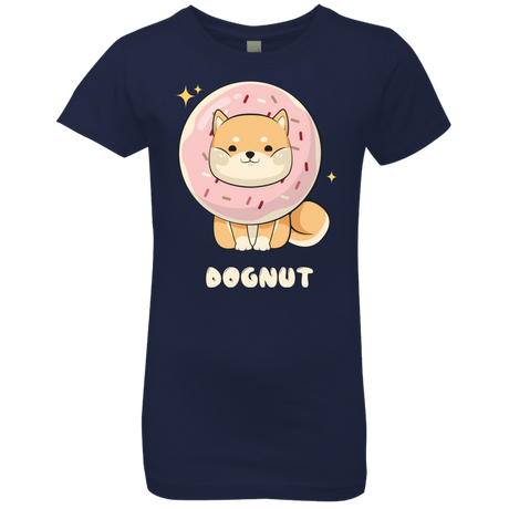 T-Shirts Midnight Navy / YXS Dognut Girls Premium T-Shirt