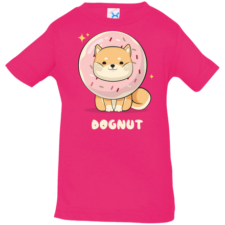 T-Shirts Hot Pink / 6 Months Dognut Infant Premium T-Shirt