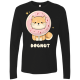 T-Shirts Black / Small Dognut Men's Premium Long Sleeve