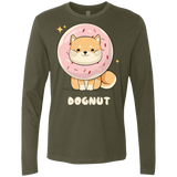 T-Shirts Military Green / Small Dognut Men's Premium Long Sleeve