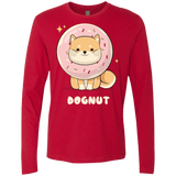 T-Shirts Red / Small Dognut Men's Premium Long Sleeve