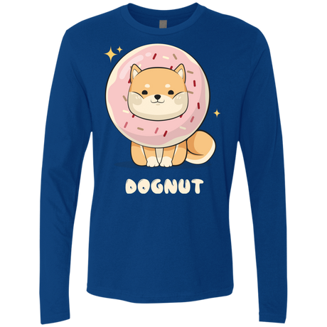 T-Shirts Royal / Small Dognut Men's Premium Long Sleeve