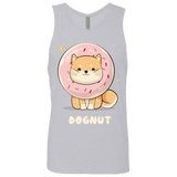 T-Shirts Heather Grey / Small Dognut Men's Premium Tank Top