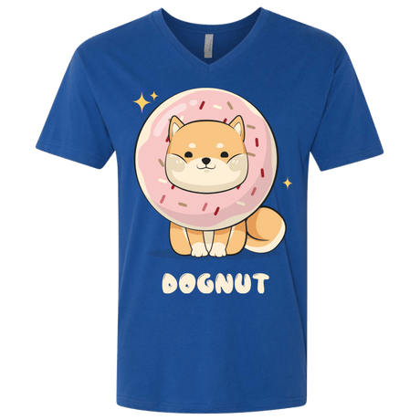 T-Shirts Royal / X-Small Dognut Men's Premium V-Neck