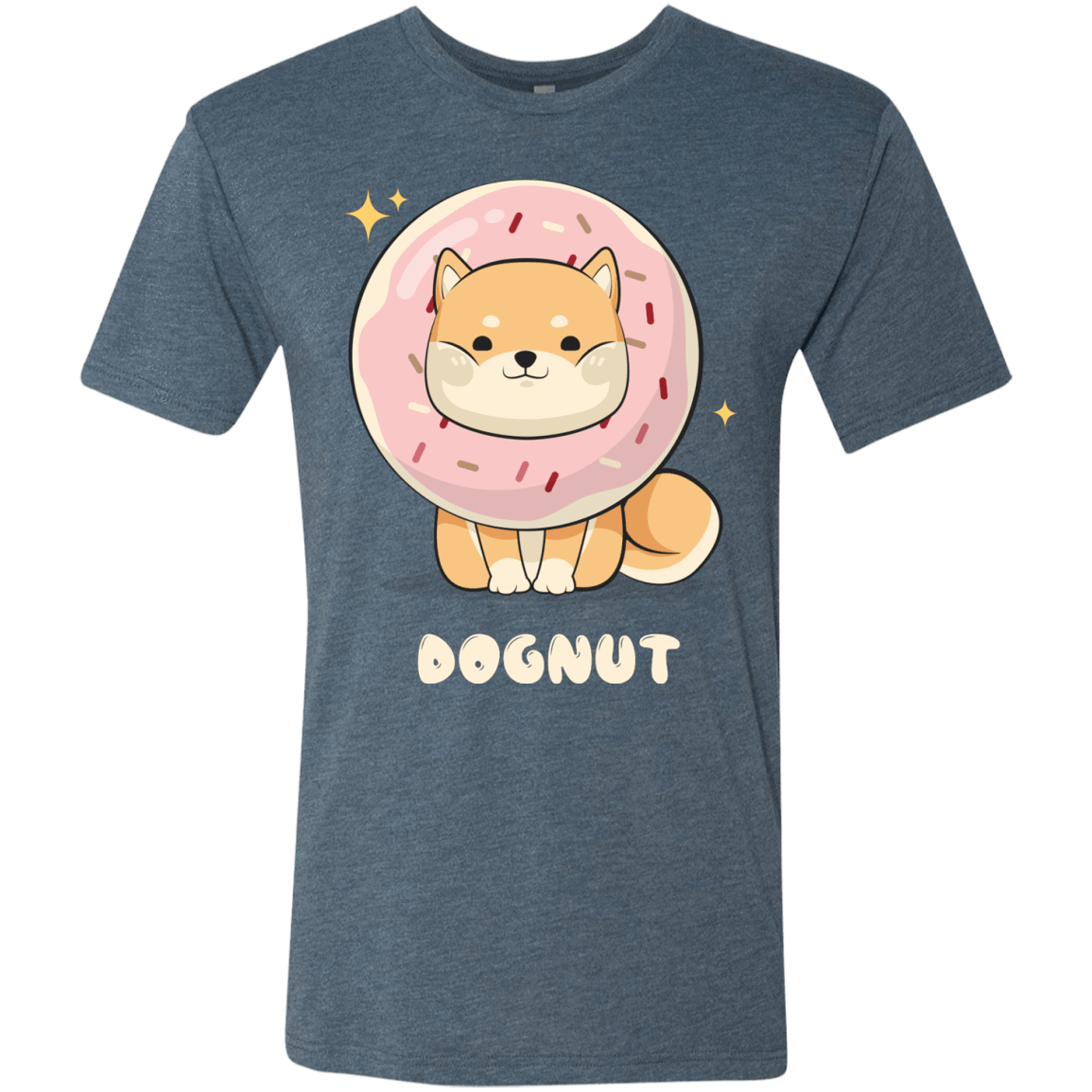 T-Shirts Indigo / Small Dognut Men's Triblend T-Shirt