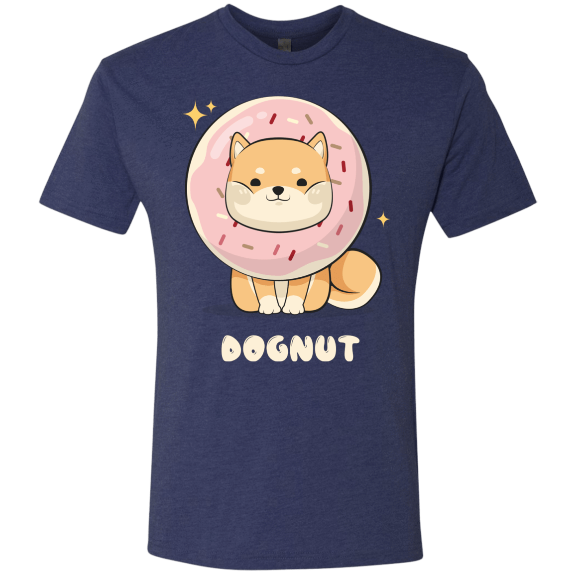 T-Shirts Vintage Navy / Small Dognut Men's Triblend T-Shirt