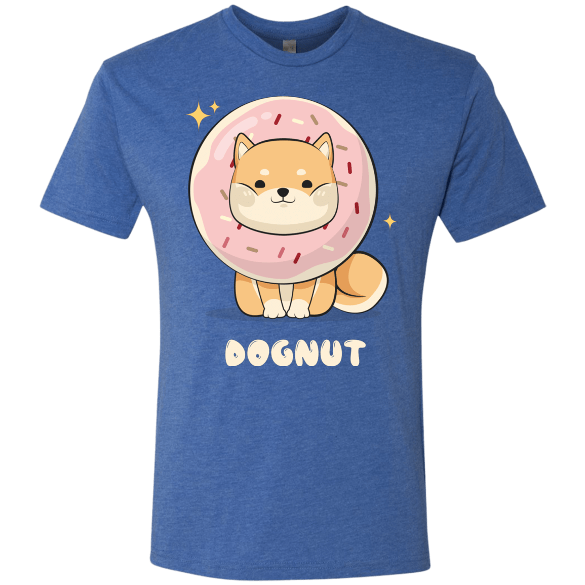 T-Shirts Vintage Royal / Small Dognut Men's Triblend T-Shirt