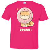 T-Shirts Hot Pink / 2T Dognut Toddler Premium T-Shirt