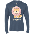 T-Shirts Indigo / X-Small Dognut Triblend Long Sleeve Hoodie Tee