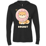 T-Shirts Vintage Black / X-Small Dognut Triblend Long Sleeve Hoodie Tee