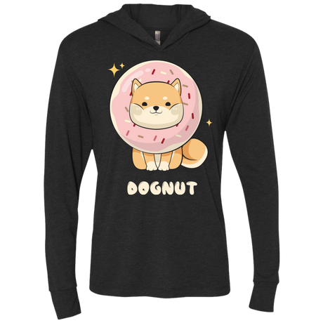 T-Shirts Vintage Black / X-Small Dognut Triblend Long Sleeve Hoodie Tee