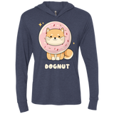 T-Shirts Vintage Navy / X-Small Dognut Triblend Long Sleeve Hoodie Tee