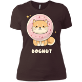 T-Shirts Dark Chocolate / X-Small Dognut Women's Premium T-Shirt