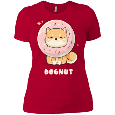 T-Shirts Red / X-Small Dognut Women's Premium T-Shirt
