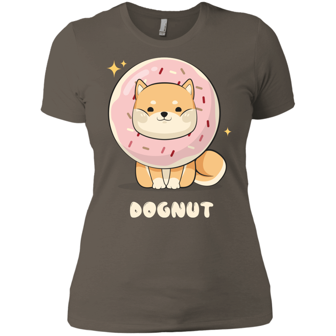 T-Shirts Warm Grey / X-Small Dognut Women's Premium T-Shirt