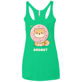T-Shirts Envy / X-Small Dognut Women's Triblend Racerback Tank