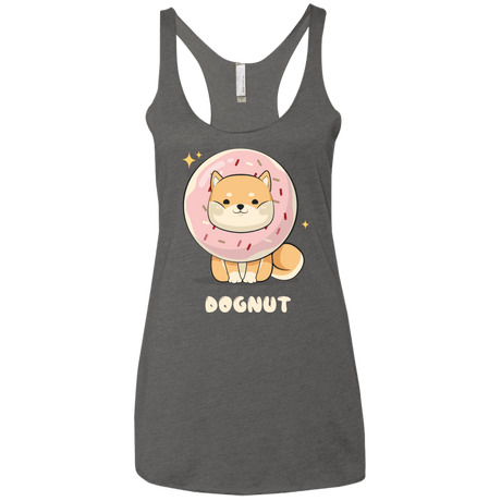 T-Shirts Premium Heather / X-Small Dognut Women's Triblend Racerback Tank