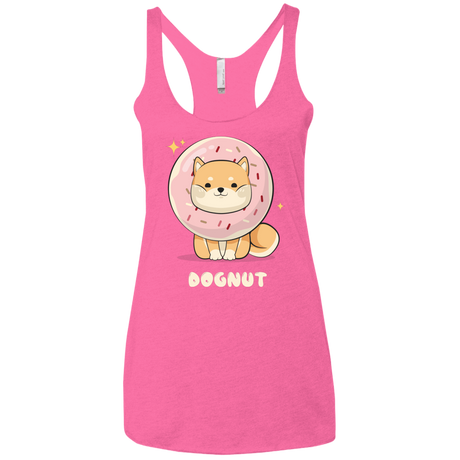 T-Shirts Vintage Pink / X-Small Dognut Women's Triblend Racerback Tank