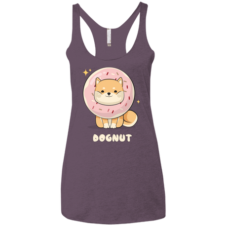 T-Shirts Vintage Purple / X-Small Dognut Women's Triblend Racerback Tank