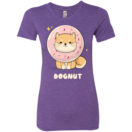 T-Shirts Purple Rush / Small Dognut Women's Triblend T-Shirt