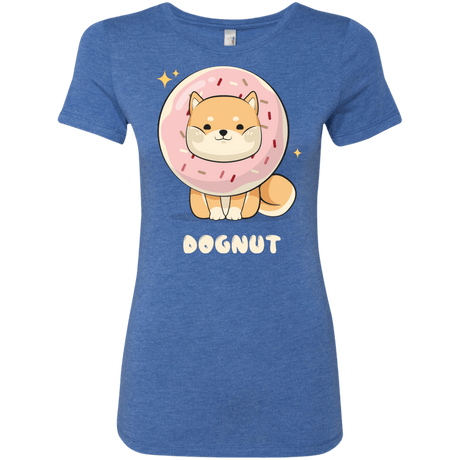 T-Shirts Vintage Royal / Small Dognut Women's Triblend T-Shirt