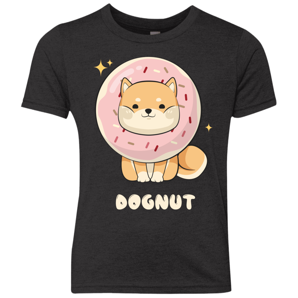 T-Shirts Vintage Black / YXS Dognut Youth Triblend T-Shirt