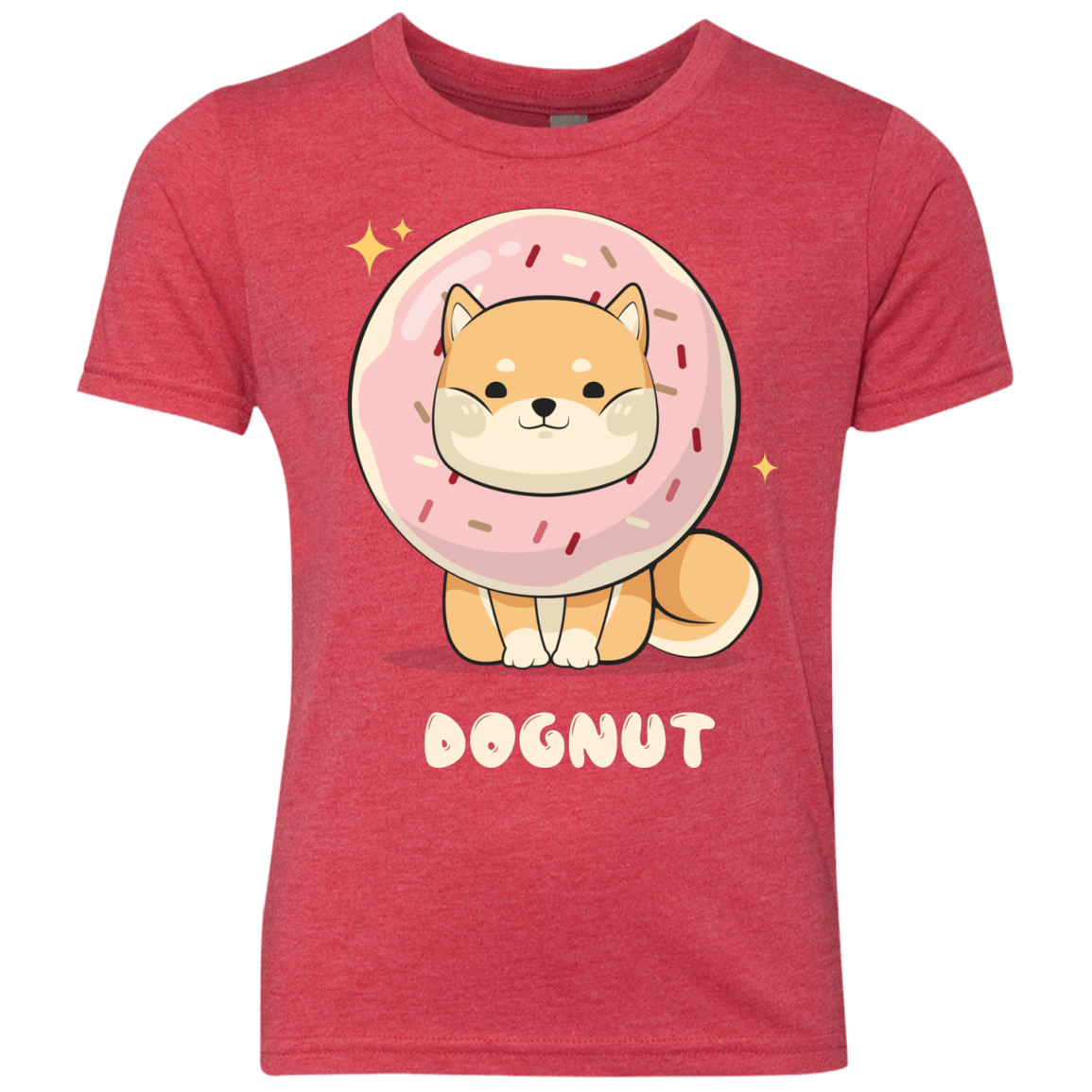 T-Shirts Vintage Red / YXS Dognut Youth Triblend T-Shirt