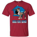T-Shirts Cardinal / S Dogtor Who T-Shirt
