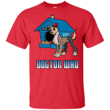 T-Shirts Red / S Dogtor Who T-Shirt