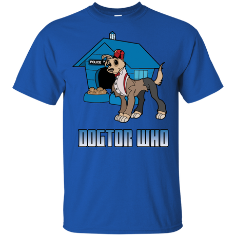 T-Shirts Royal / S Dogtor Who T-Shirt
