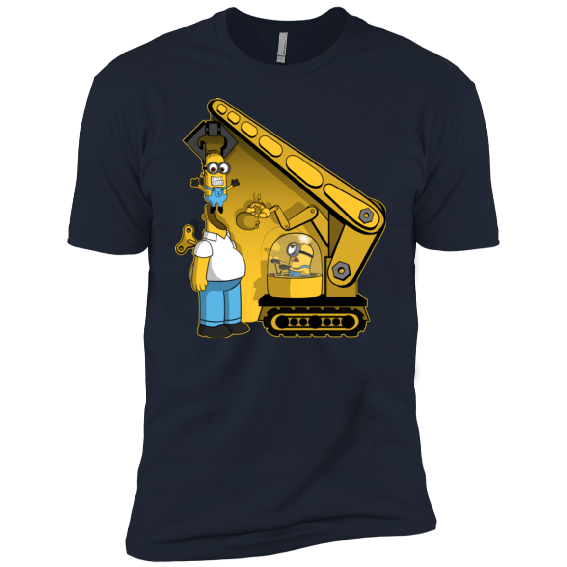 T-Shirts Midnight Navy / YXS Doh Minion Boys Premium T-Shirt