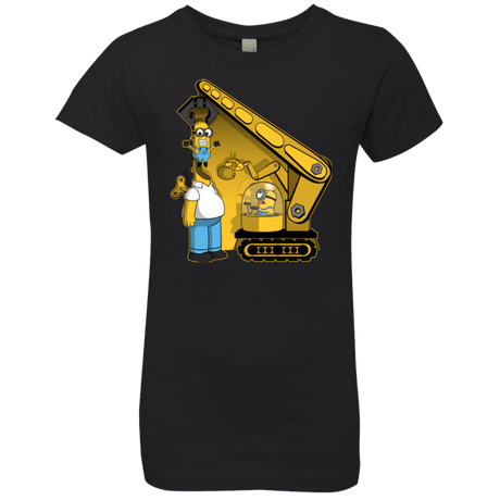 T-Shirts Black / YXS Doh Minion Girls Premium T-Shirt