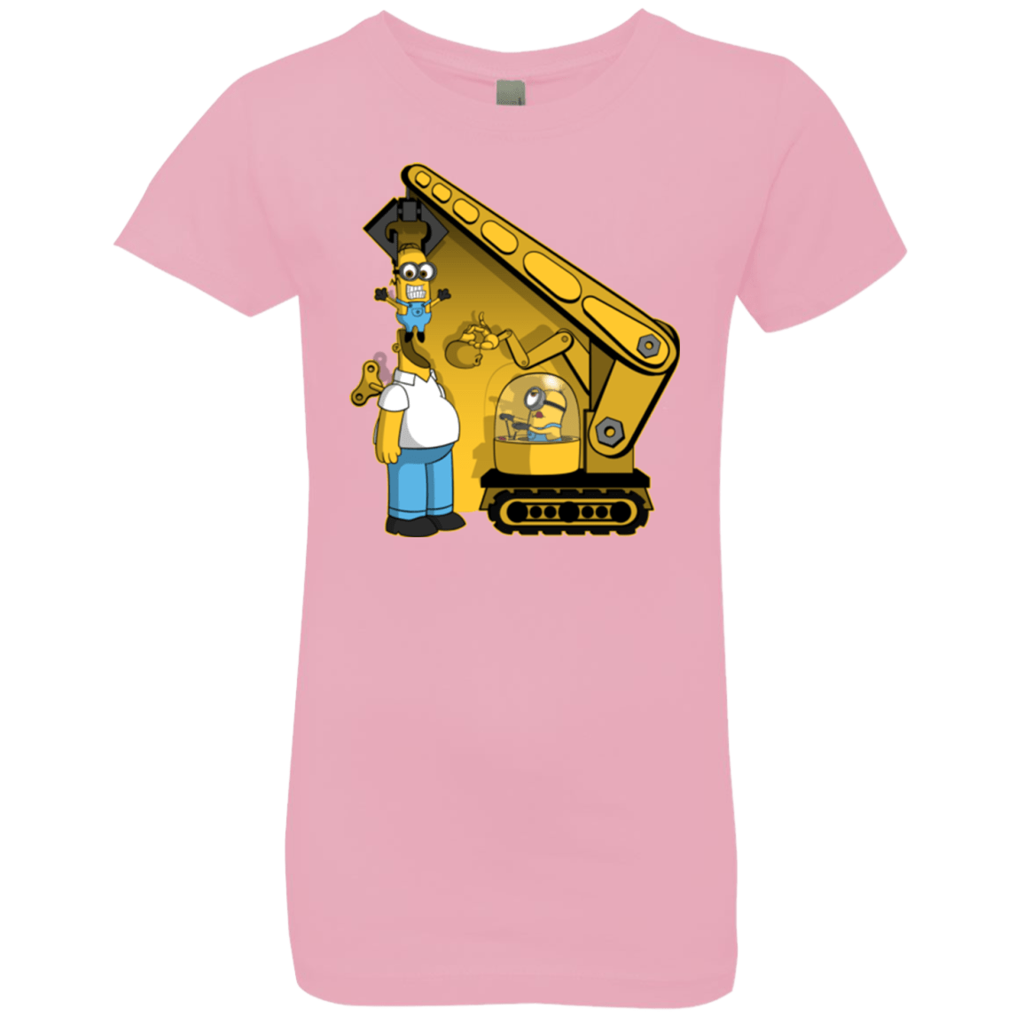 T-Shirts Light Pink / YXS Doh Minion Girls Premium T-Shirt