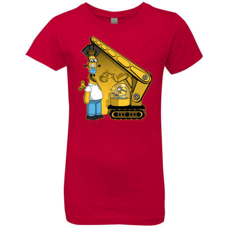 T-Shirts Red / YXS Doh Minion Girls Premium T-Shirt