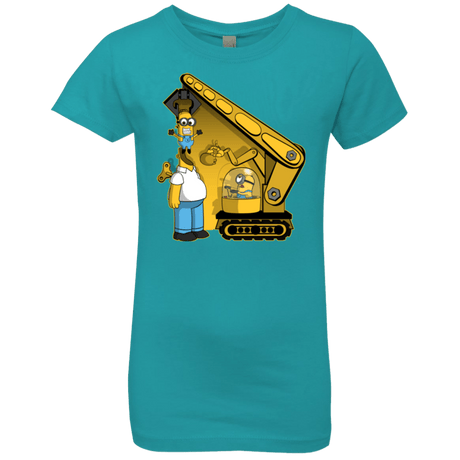 T-Shirts Tahiti Blue / YXS Doh Minion Girls Premium T-Shirt