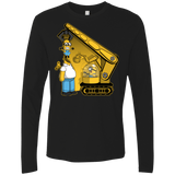 T-Shirts Black / Small Doh Minion Men's Premium Long Sleeve