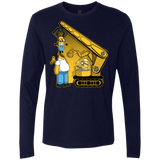 T-Shirts Midnight Navy / Small Doh Minion Men's Premium Long Sleeve
