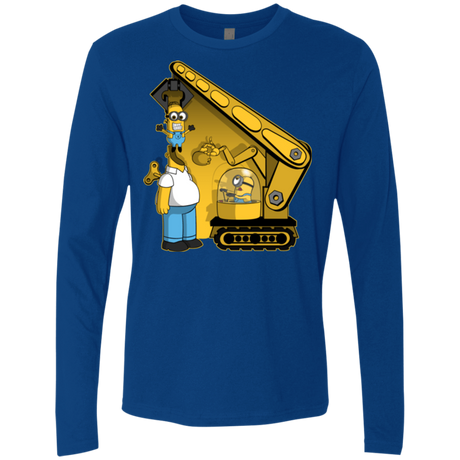 T-Shirts Royal / Small Doh Minion Men's Premium Long Sleeve