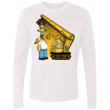 T-Shirts White / Small Doh Minion Men's Premium Long Sleeve