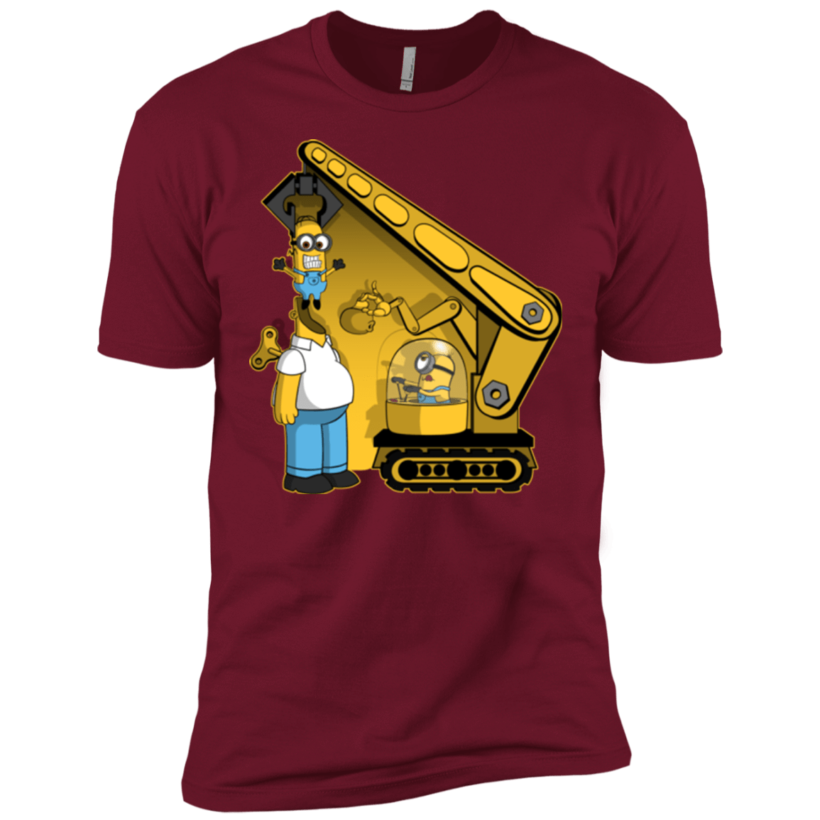 T-Shirts Cardinal / X-Small Doh Minion Men's Premium T-Shirt