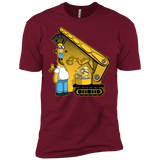 T-Shirts Cardinal / X-Small Doh Minion Men's Premium T-Shirt