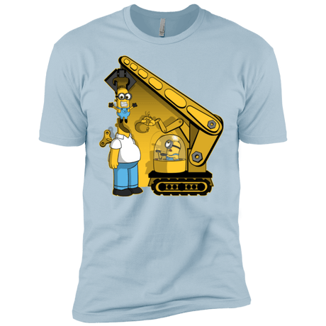 T-Shirts Light Blue / X-Small Doh Minion Men's Premium T-Shirt