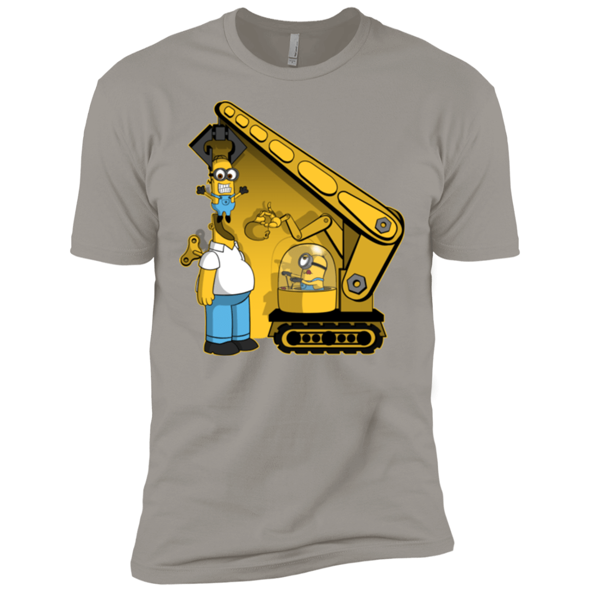 T-Shirts Light Grey / X-Small Doh Minion Men's Premium T-Shirt